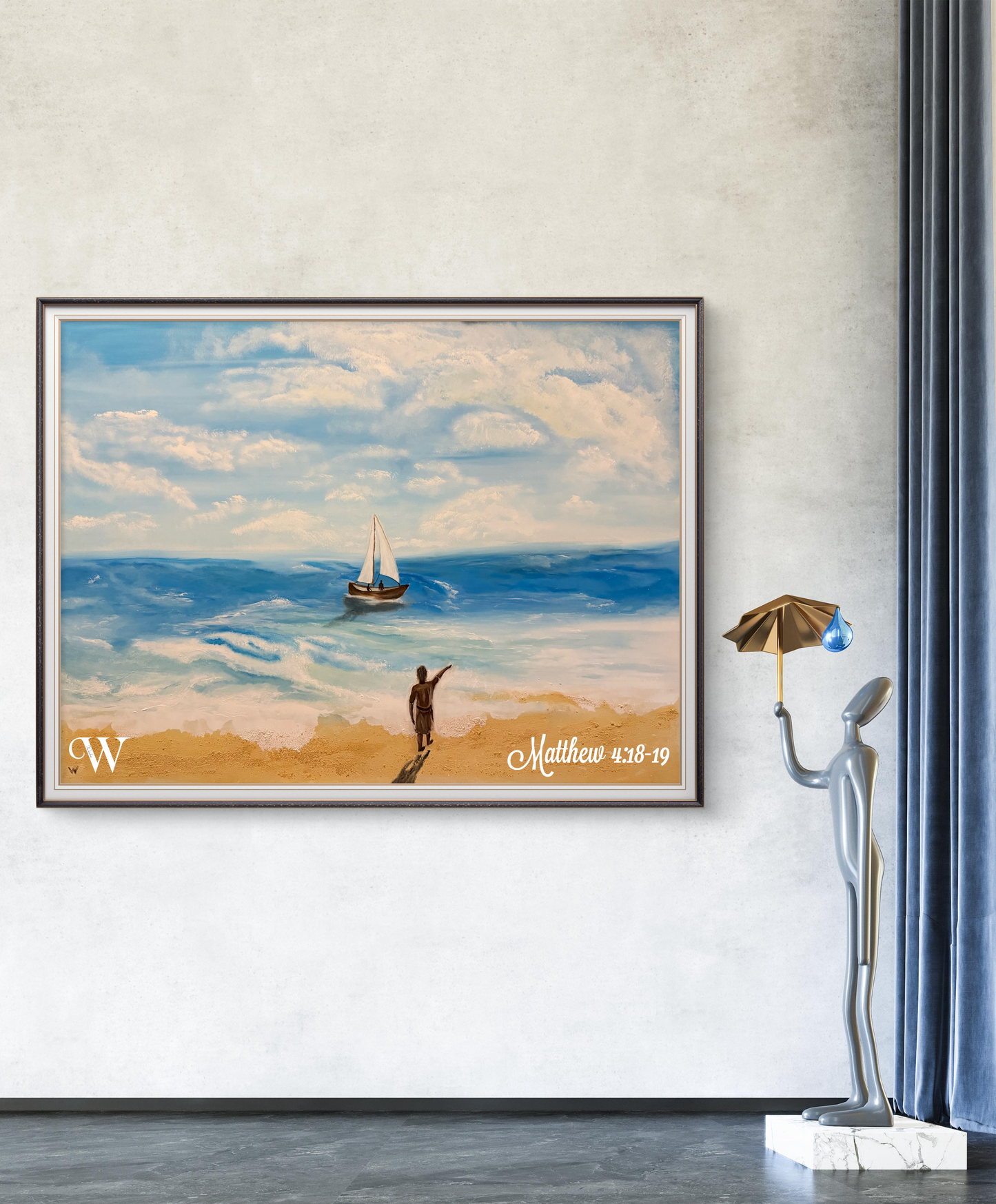 Fisher Of Men - Art (Print, original available on request)
