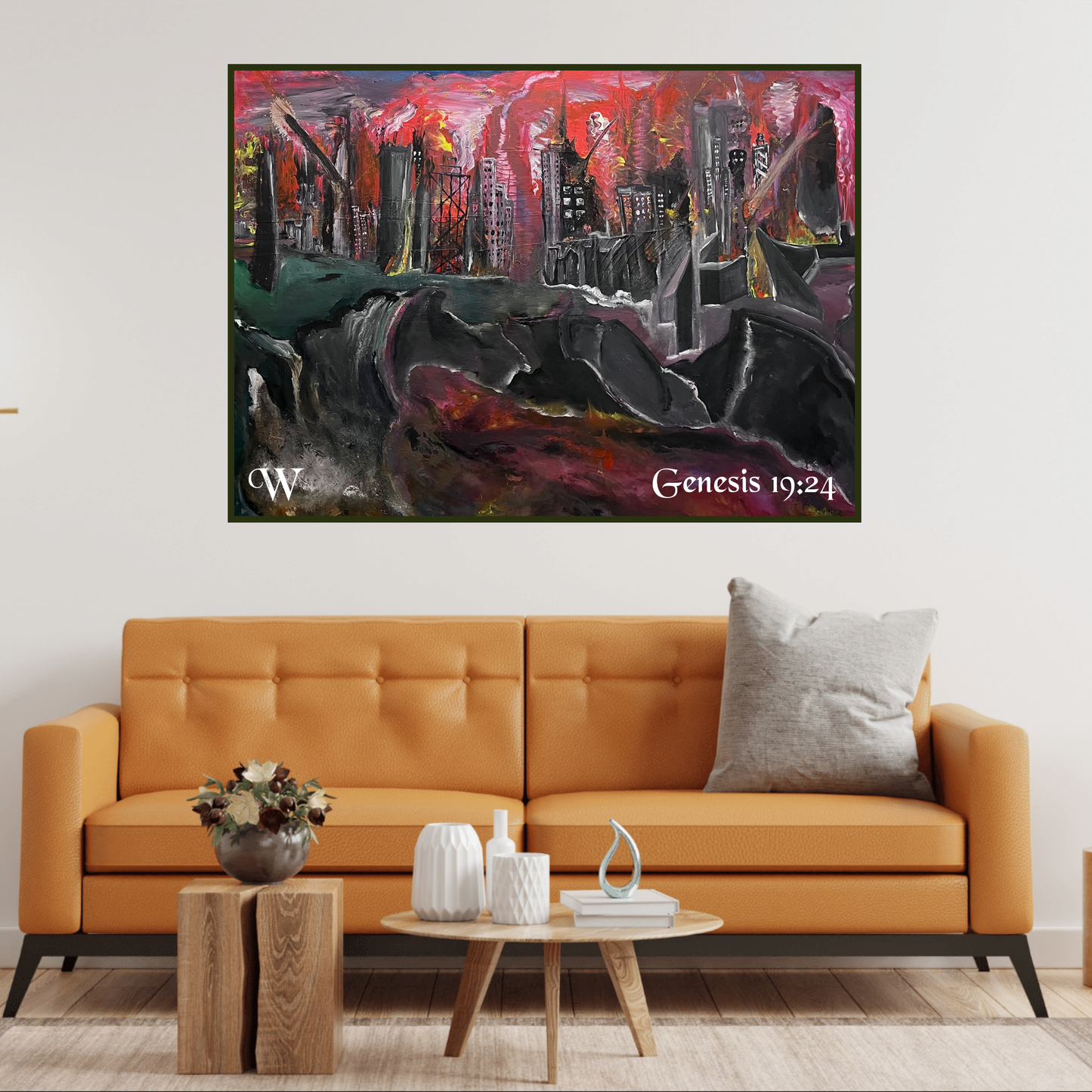 Sodom and Gomorrah - Art (Print, original available on request)