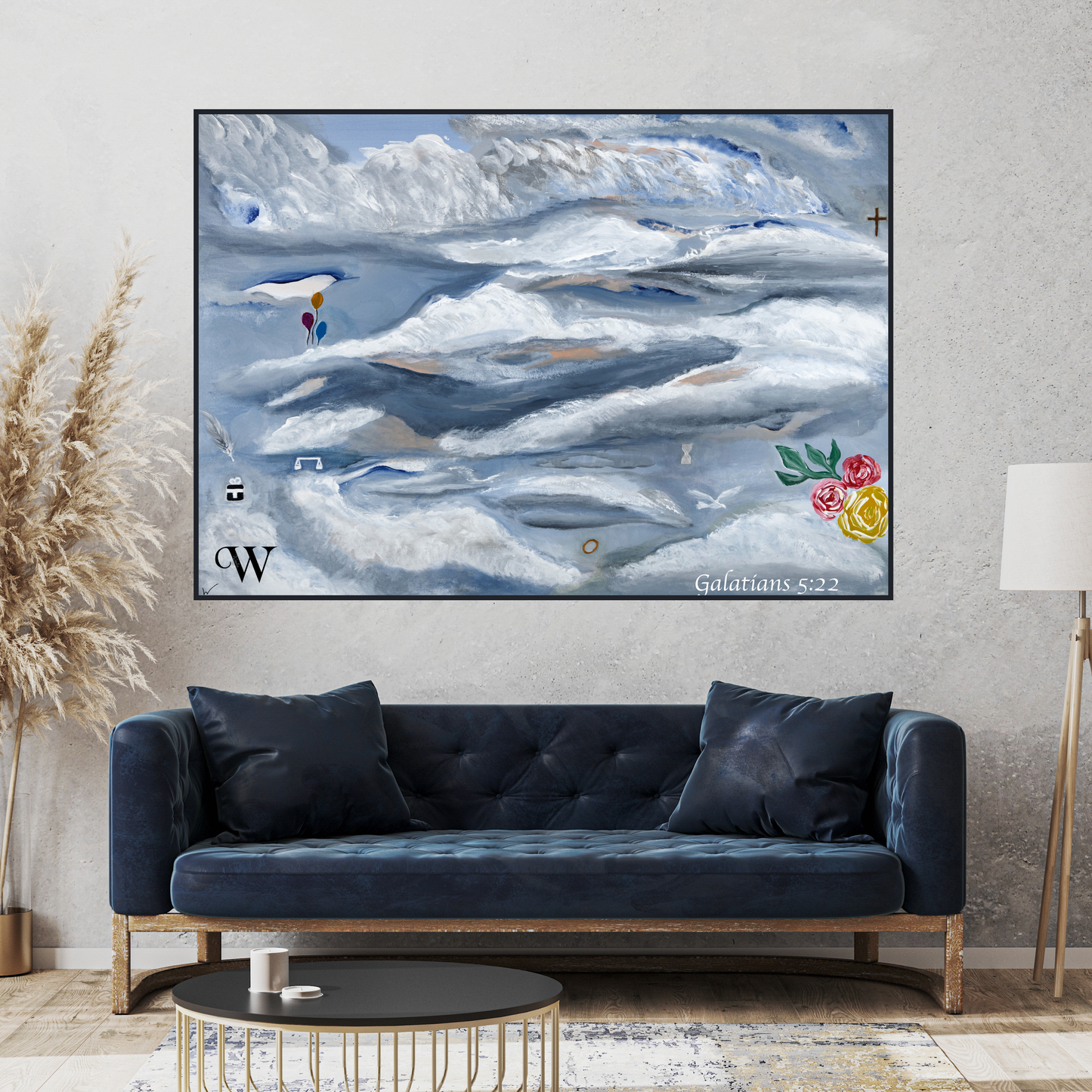 Fruits of the Holy Spirit - Art (Print, original available on request)