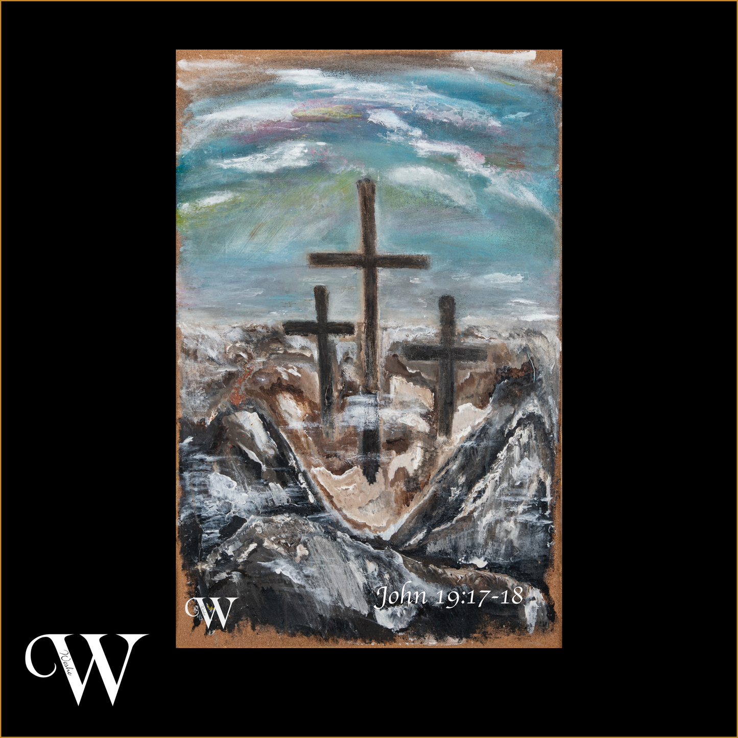 Golgotha - Art (Print, original available on request)