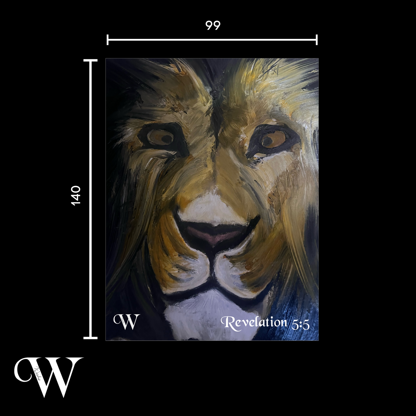 Lion of Judah - Art (Print, original available on request)