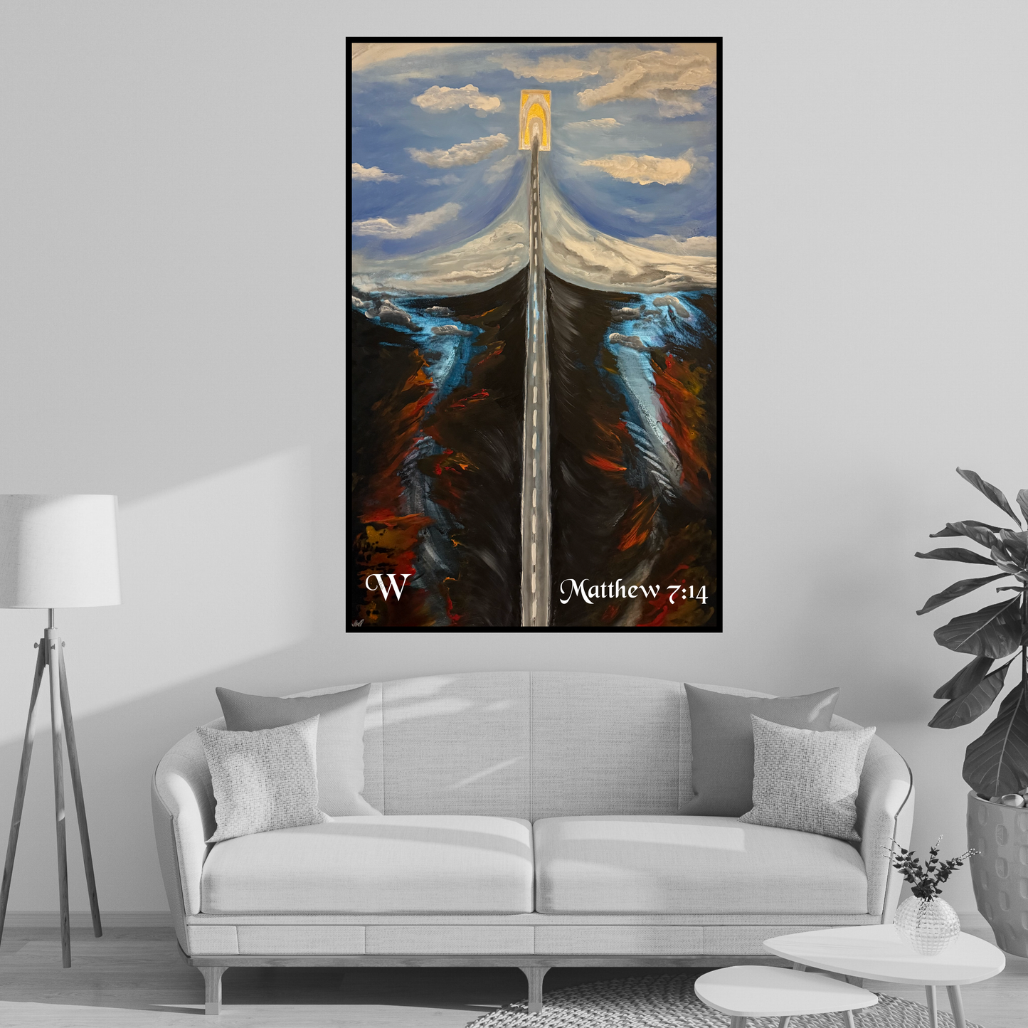 Narrow is the Way - Art (Print, original available on request)