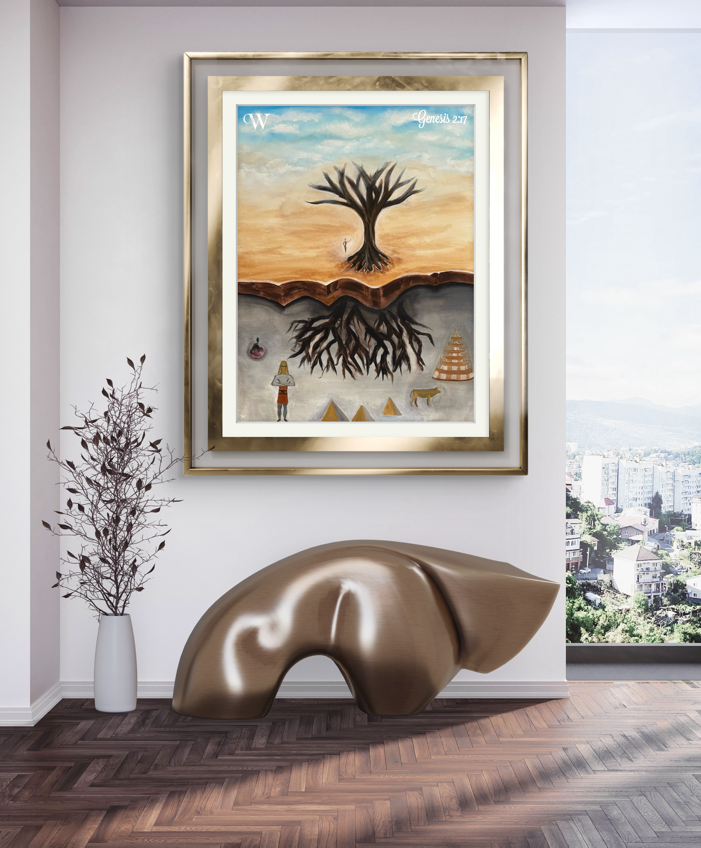Tree Of Knoledge - Art (Print, original available on request)