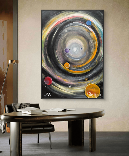 In The Beginning - Art (Print, original available on request)