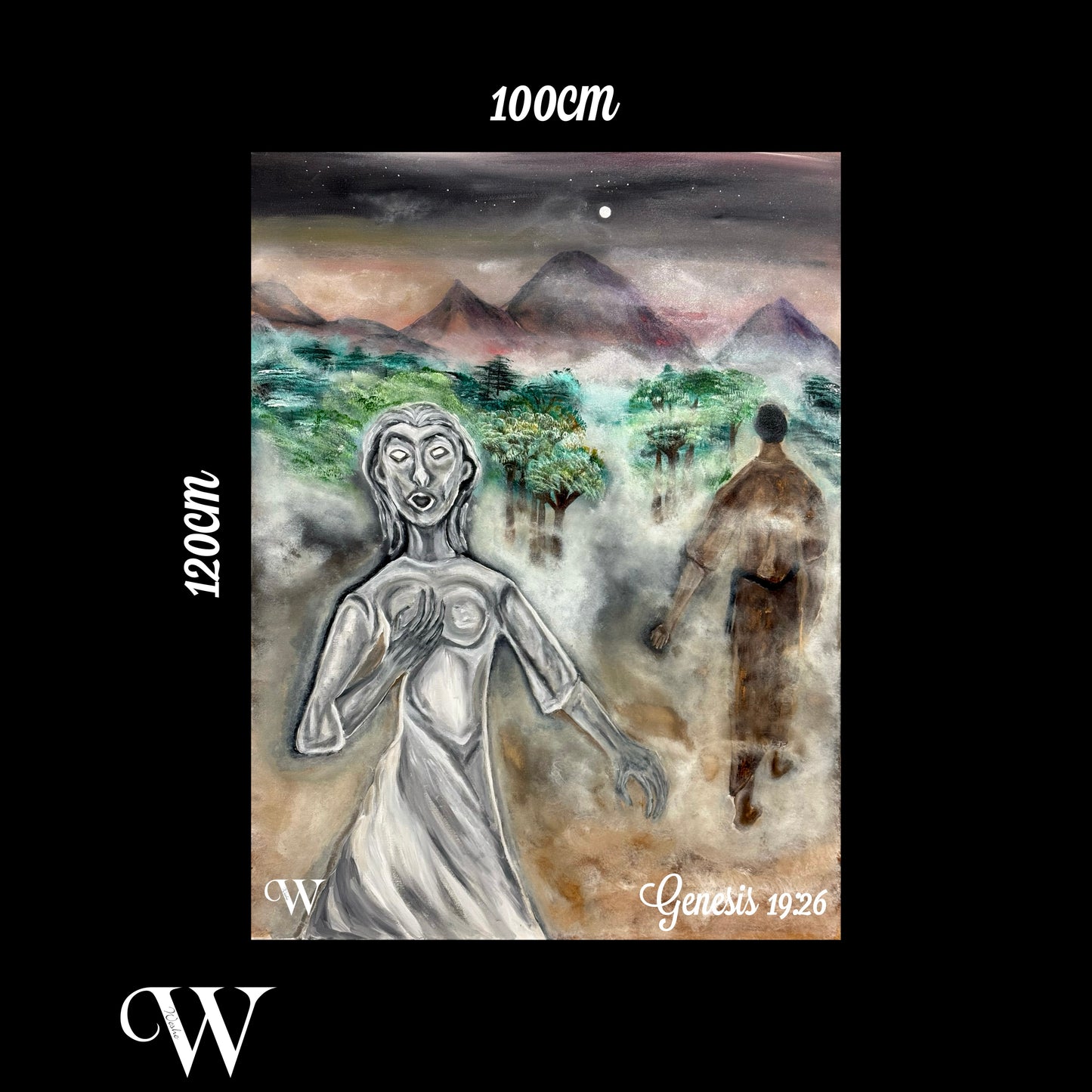 Lots Wife - Art (Print, original available on request)