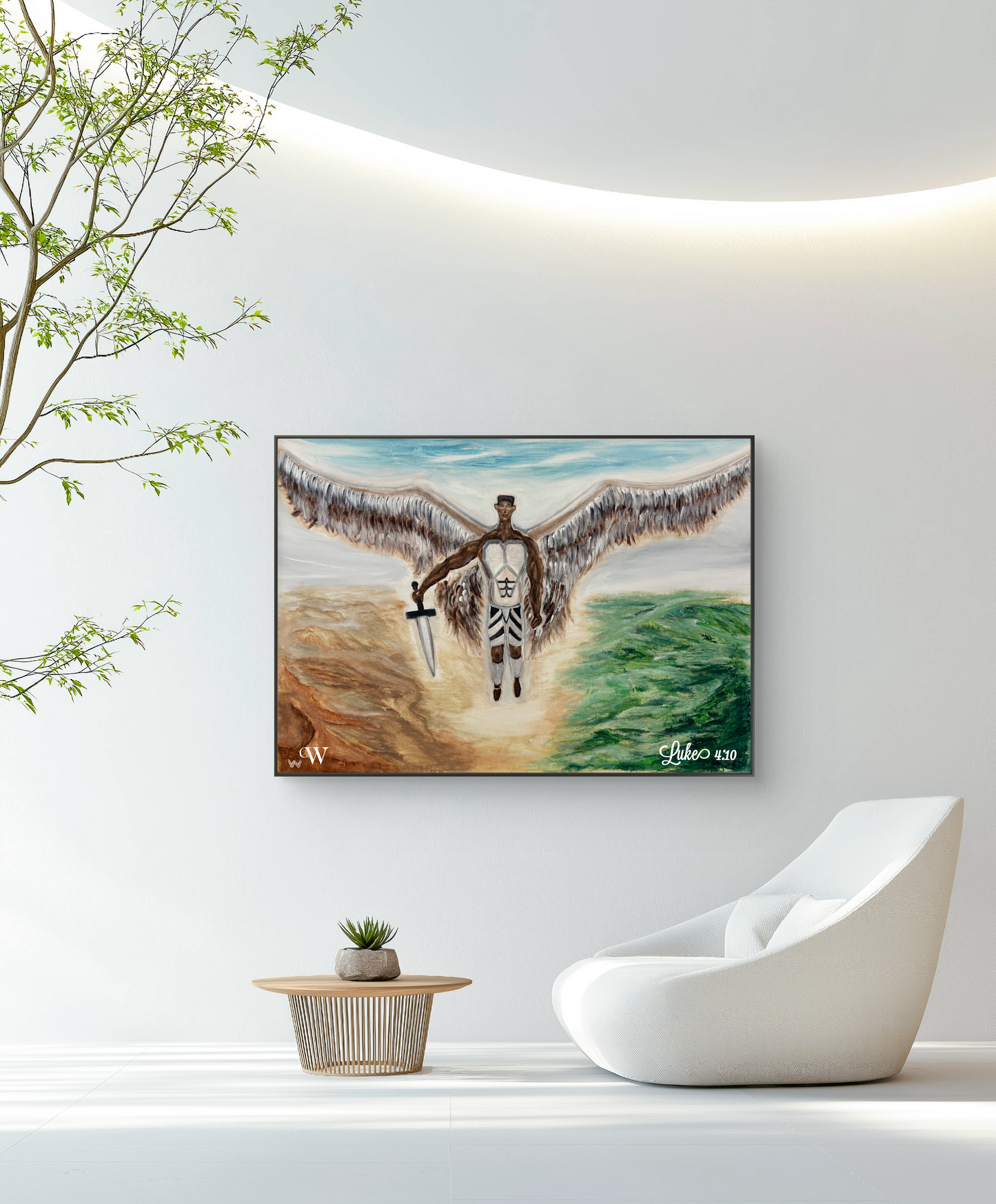Guardian Angel - Art (Print, original available on request)