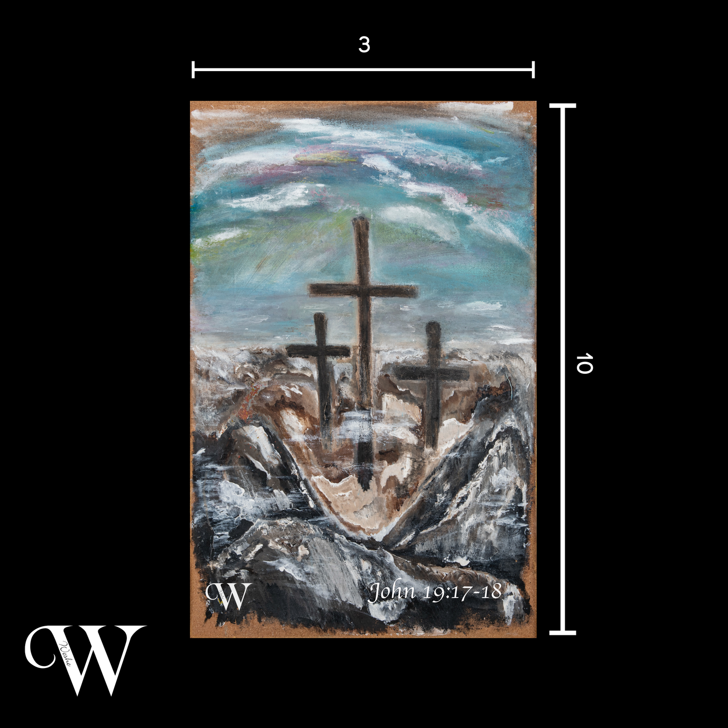 Golgotha - Art (Print, original available on request)