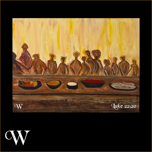 Last Supper - Art (Print, original available on request)