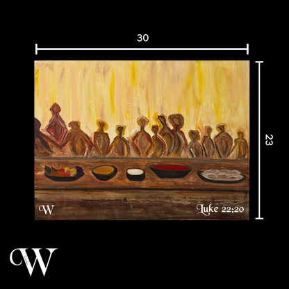 Last Supper - Art (Print, original available on request)