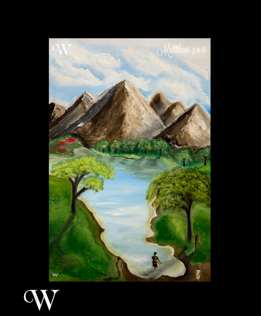 John the Baptist - Art (Print, original available on request)