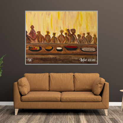 Last Supper - Art (Print, original available on request)