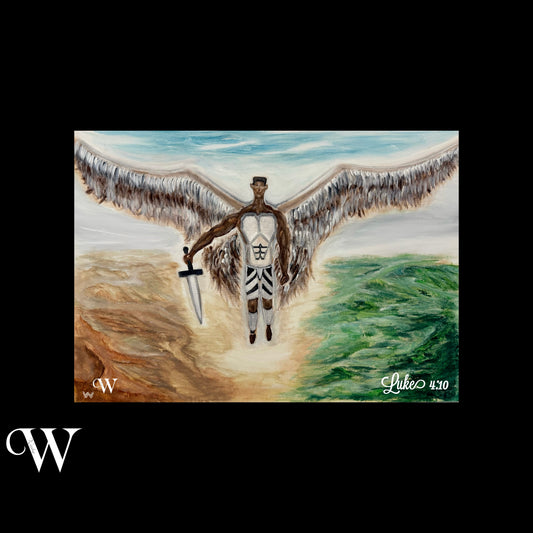 Guardian Angel - Art (Print, original available on request)