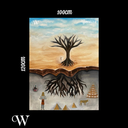 Tree Of Knoledge - Art (Print, original available on request)