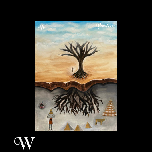 Tree Of Knoledge - Art (Print, original available on request)