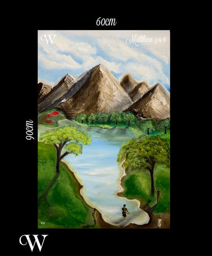 John the Baptist - Art (Print, original available on request)