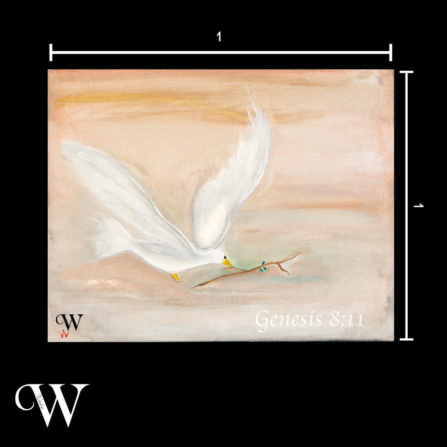 Dove = Art Print (original SOLD)